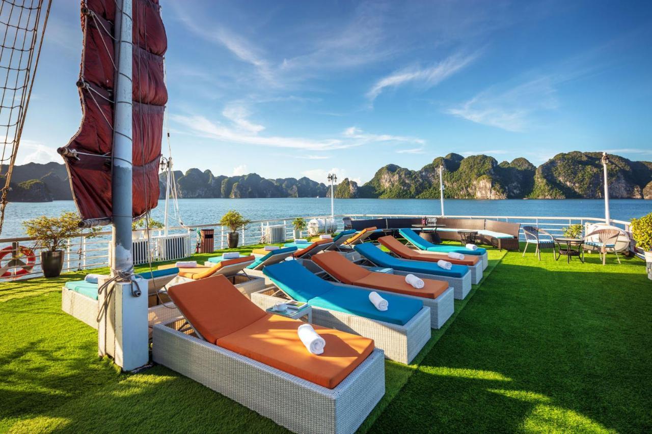 ホテル Amanda Luxury Cruise Lan Ha Bay ハロン エクステリア 写真